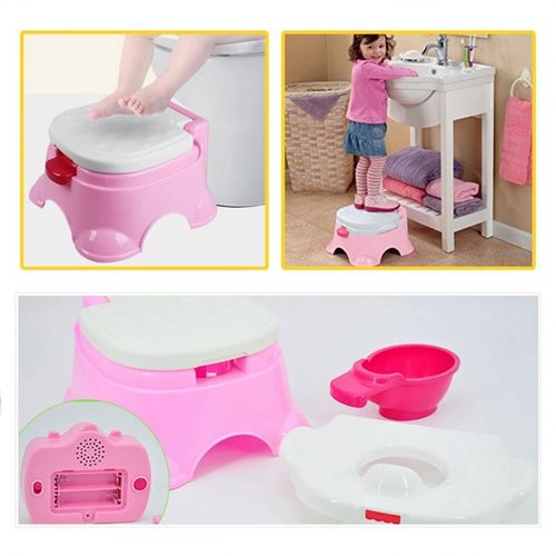 WOOPIE BABY Pierwszy Nocnik dla Dziecka z Muzyką 3w1 Krzesełko Stopień na Arena.pl