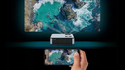 Projektor LED FHD 2800lm Wi-Fi USB HDMI VGA na Arena.pl