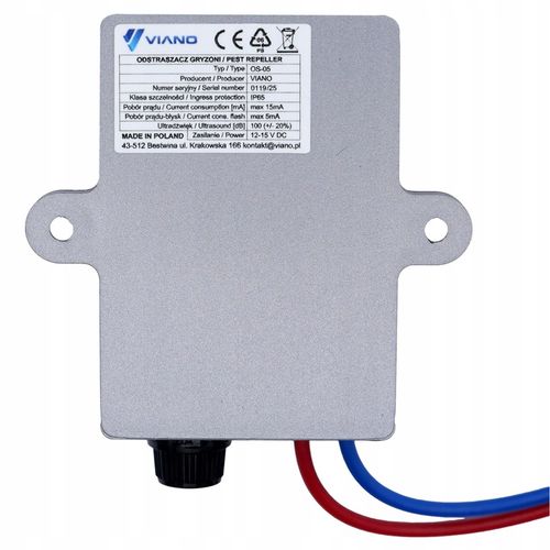 SAMOCHODOWY ODSTRASZACZ KUN GRYZONI SZCZURÓW MYSZY NA KUNY VIANO na Arena.pl