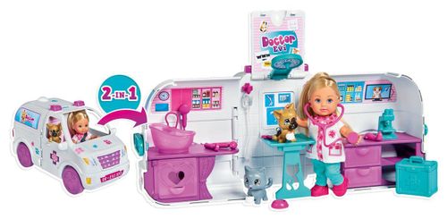 SIMBA Ambulans 2w1 Lalka Evi + Akcesoria na Arena.pl