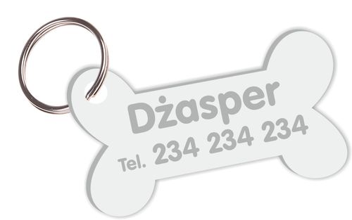 Identyfikator zawieszka adresówka GRAWER dla psa na Arena.pl