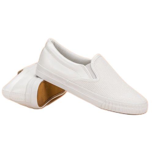Białe Trampki Slip On r.40 na Arena.pl