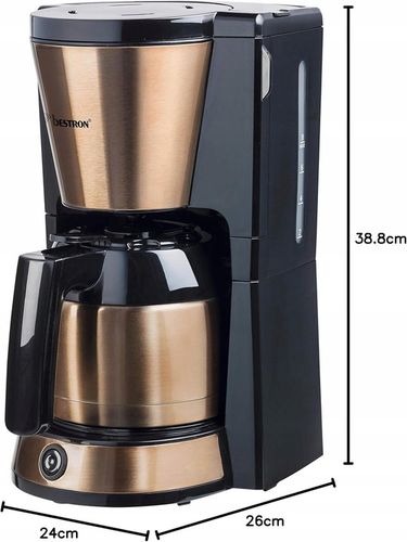 EKSPRES PRZELEWOWY 900W Z TERMOSEM 1L - KOLOR MIEDZIANY na Arena.pl