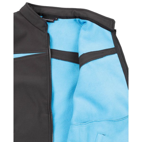 KURTKA SOFTSHELL CZARNA ROZMIAR S zdjęcie 3