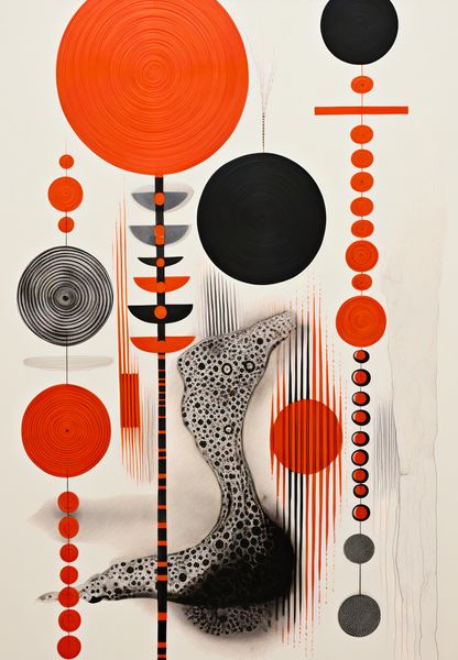 Plakat 68x98cm Kontrastowy Kosmos zdjęcie 1