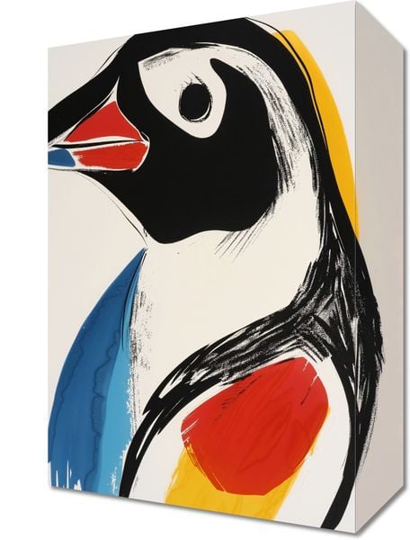 Obraz 20x30cm Portret Ptaka zdjęcie 1