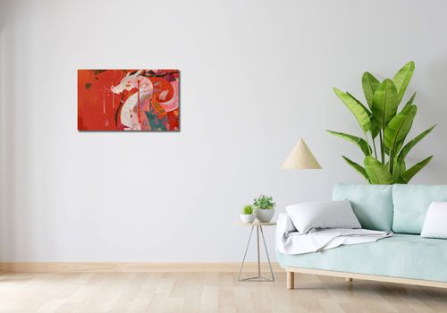 Obraz 70x40cm Orientacyjny Smok na Arena.pl