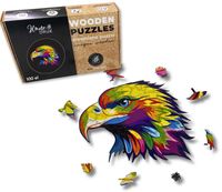 Puzzle Drewniane dla dzieci i dorosłych Orzeł  Eagle
