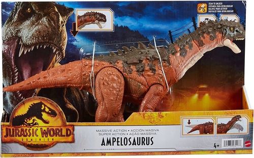 JURASSIC WORLD DINOZAUR AMPELOSAURUS HDX50 MATTEL na Arena.pl