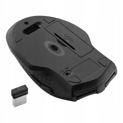 Myszka Mysz Bezprzewodowa Komputerowa Optyczna do Laptopa Ergonomiczna na Arena.pl