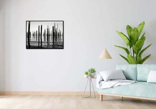Plakat 80x60cm Refleksje Nad Wodą na Arena.pl