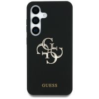 Etui Guess Silicone Big 4G Logo Bottom Script Samsung Galaxy S25 Ultra cza