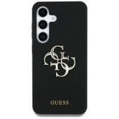 Etui Guess Silicone Big 4G Logo Bottom Script Samsung Galaxy S25 Ultra cza