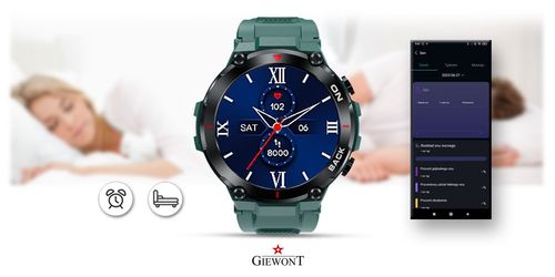 Smartwatch Giewont GW460-2 Zielony GPS na Arena.pl