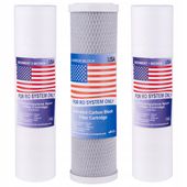 Komplet wkładów na mały serwis osmoza! ZESTAW!