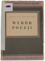 Używana książka Władysław Broniewski Wybór Poezji 1950