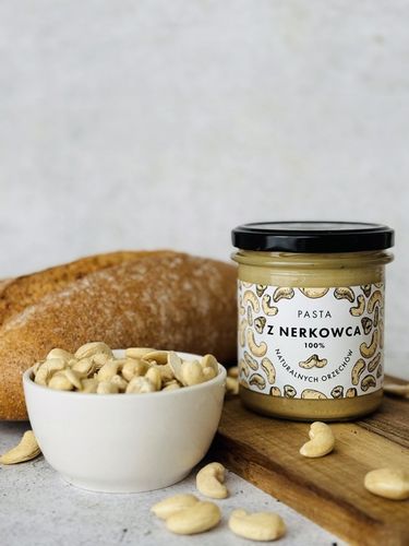 Pasta z nerkowca 300 g - Idealne smarowidło, 100% orzechów, Bez Dodatków na Arena.pl