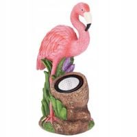 FIGURKA OGRODOWA FLAMING Z REFLEKTOREM SOLARNYM 24 x 14 x 10,5 CM