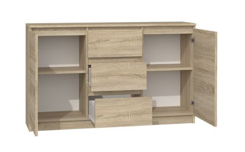 KOMODA 2D3S - DĄB SONOMA na Arena.pl