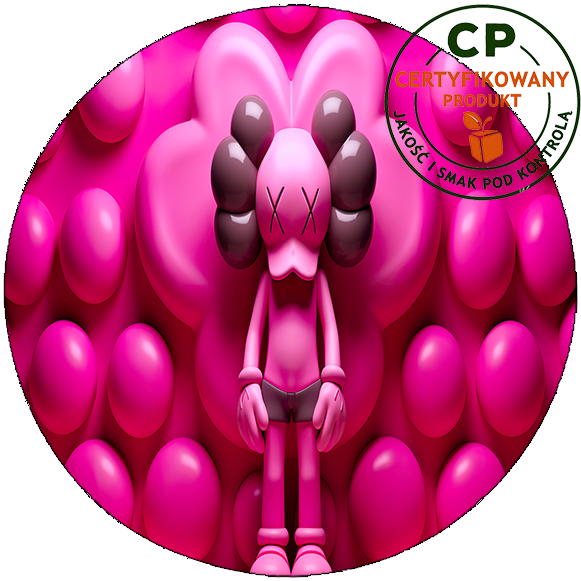 Opłatek na tort KAWS zdjęcie 1