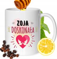 Kubek Dla Zoi Koleżanki Przyjaciółki Żony Prezent Z Nadrukiem Biały 330Ml
