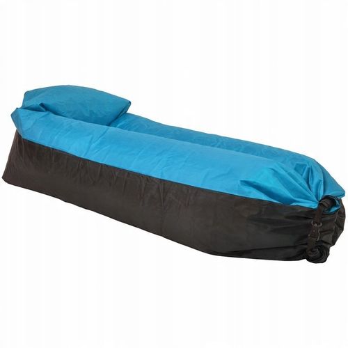 SOFA DMUCHANA Lazy Bag 180x70 cm niebieska ENERO CAMP na Arena.pl