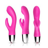 wibrator króliczek silikonowy b-series joy różowy usb 20 cm