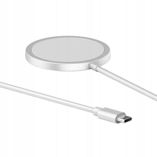 ŁADOWARKA MAGSAFE INDUKCYJNA DO IPHONE 11 12 13 14 15 QI TYP C SIECIOWA 15W zdjęcie 2