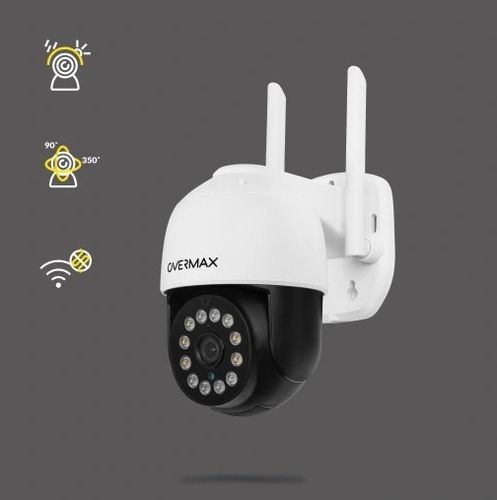 Kamera Zewnętrzna Obrotowa Ip Wifi 2.5K 4X Zoom na Arena.pl