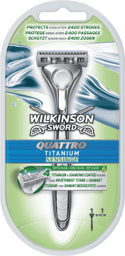 WILKINSON SWORD Quattro Titanium Sensitive 1 szt. na Arena.pl