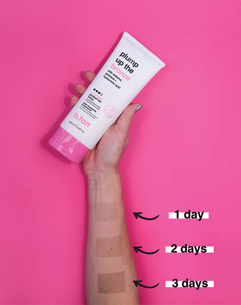 b.tan Plump Up The Bronze Codzienny Balsam Rozświetlająco-Brązujący 100ml zdjęcie 2