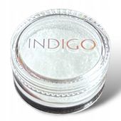 Indigo Efekt Glammer Silver lustrzany pyłek efekt perłowej tafli 0,5 g