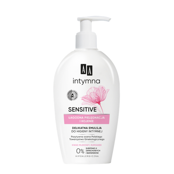 AA Intymna Sensitive Emulsja do higieny intymnej zdjęcie 1