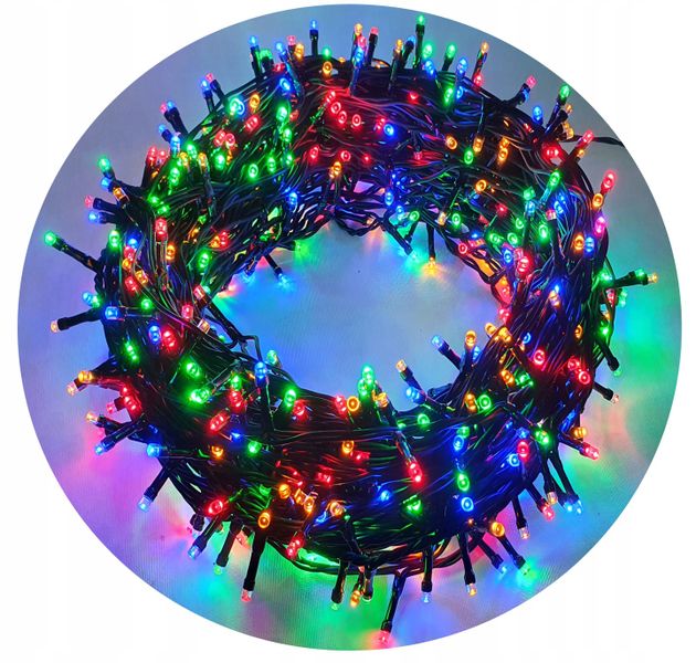 LAMPKI CHOINKOWE 600 LED NA CHOINKĘ MULTI ATEST CE zdjęcie 2