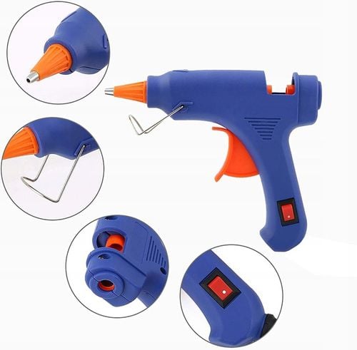 PRECYZYJNY PISTOLET DO KLEJENIA NA GORĄCO KLEJARKA + ZESTAW 60 LASEK na Arena.pl