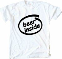 Beer Inside, intel, Koszulka T-shirt