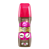 EMU Pasta do butów w płynie 2w1 (care and shine shoe liquid) - BRĄZOWA 75ml