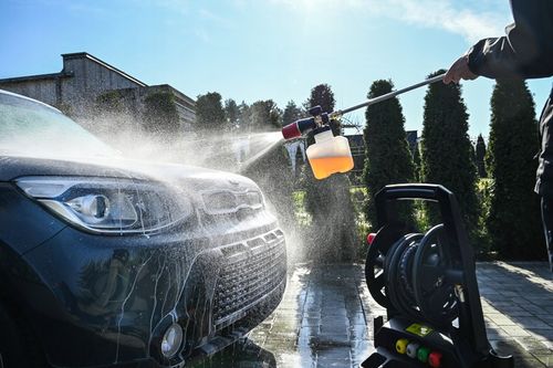 MYJKA CIŚNIENIOWA LEHMANN MOSIĄDZ 3000W INDUKCJA 350bar ZWIJACZ 12M na Arena.pl