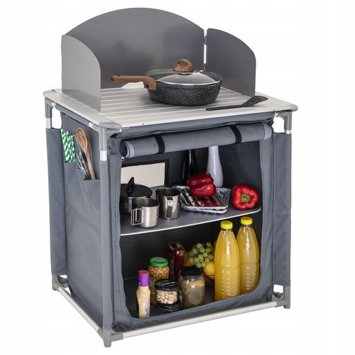 KUCHNIA TURYSTYCZNA SZAFKA stół składany ogrodowy torba KEMPINGOWY stolik, na Arena.pl