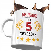 Dla Drukarza Kubek Na Urodziny Na Prezent Z Nadrukiem Ze Zdjęciem