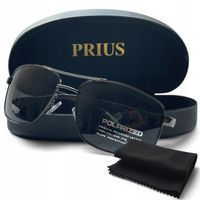 Okulary Przeciwsłoneczne Męskie Polaryzacja Aviator Aluminium