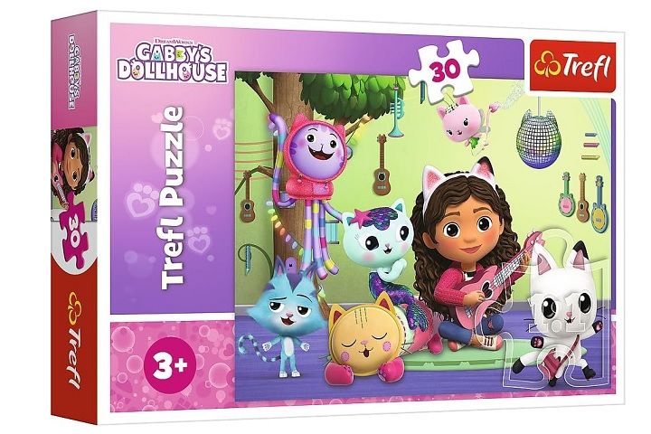 PUZZLE 30 Gabi i jej uroczy domek /Universal 1830 zdjęcie 1