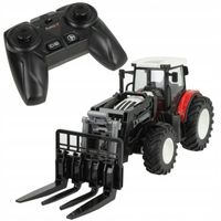 OGROMNY TRAKTOR ZDALNIE STEROWANY RC CIĄGNIK NA PILOT FARMA OŚWIETLENIE