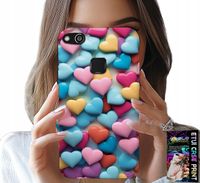 ETUI DO HUAWEI P10 LITE - KOLOROWE SERCA MOŻLIWOŚĆ PERSONALIZACJI