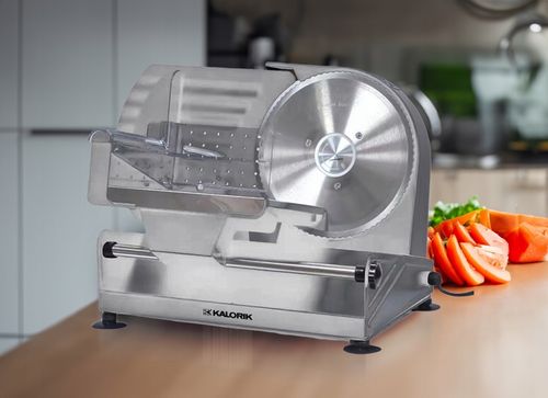 KRAJALNICA ELEKTRYCZNA METALOWA 200W Do CHLEBA szynki 2 WYMIENNE na Arena.pl