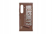 Etui Samsung Hershey`s Milk Chocolate Snack do Galaxy S25 brązowy