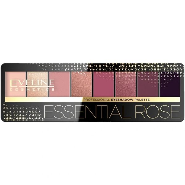 Eveline Cosmetics Essential Rose paleta 8 cieni zdjęcie 2