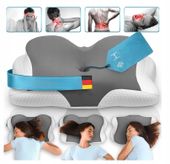 Poduszka Ortopedyczna Na Ból Karku Kręgosłupa Pianka Memory 61X38X10 Cm