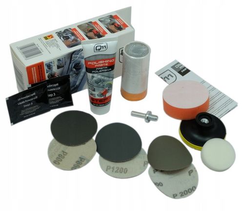 Zestaw do polerowania Regeneracji reflektorów Lamp na Arena.pl