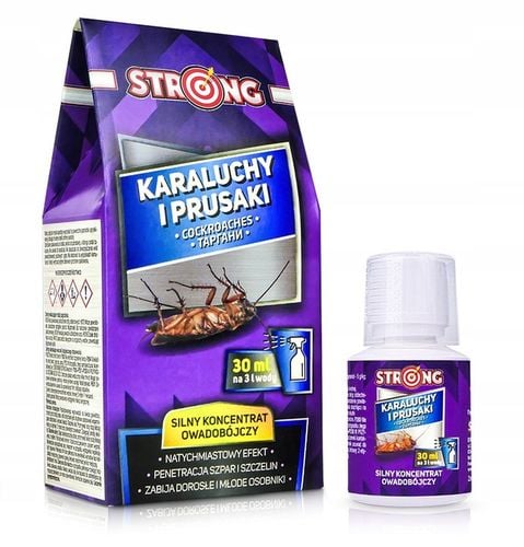 ŚRODEK NA KARALUCHY I PRUSAKI. SILNY OPRYSK NA KARACZANY STRONG 30 ML na Arena.pl